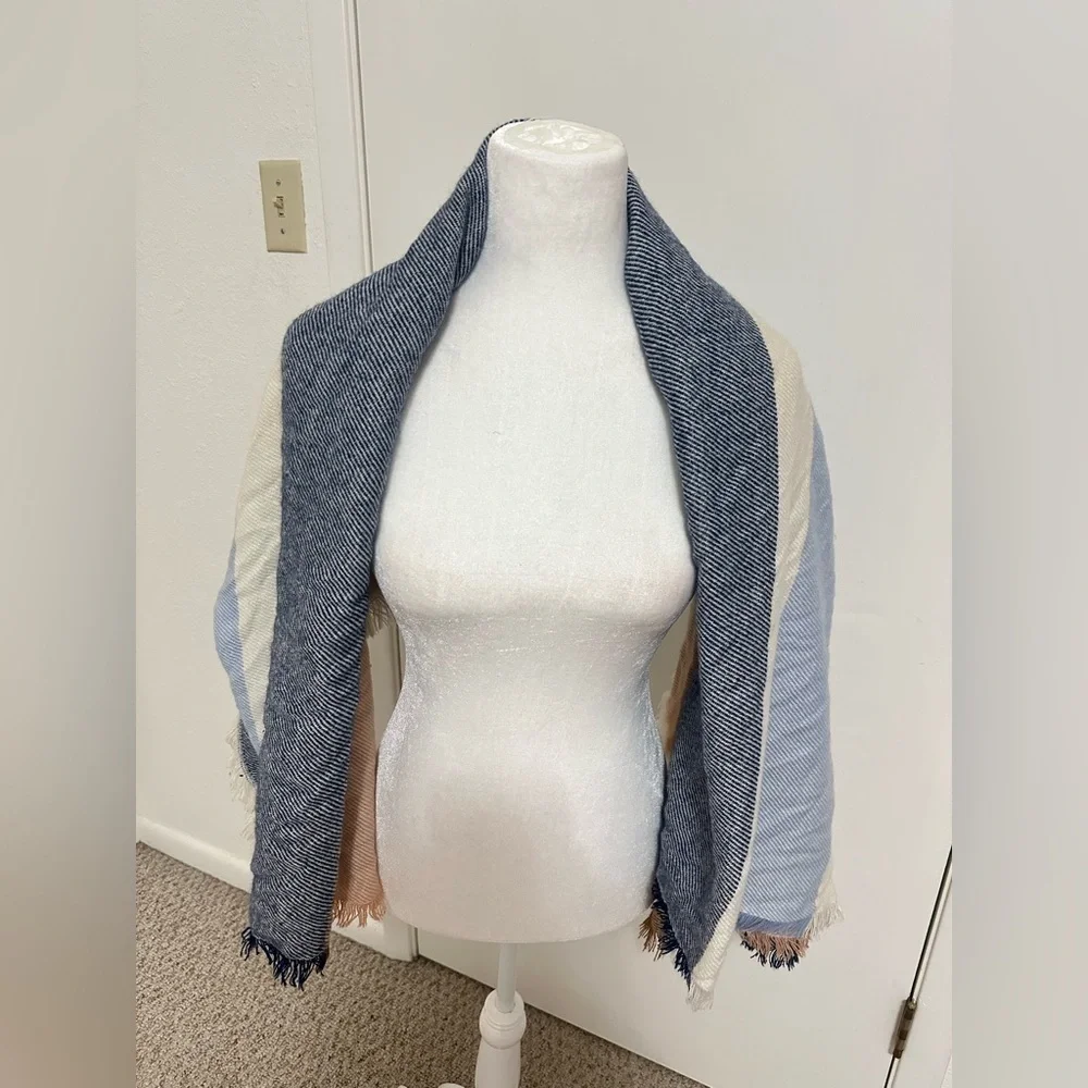 Madewell Band Stripe Blanket Scarf